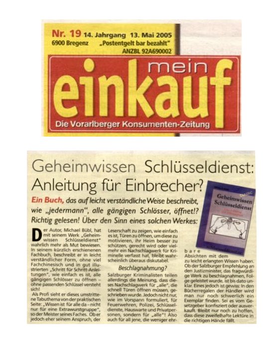 Mein-Einkauf-Magazin Mein Einkauf Magazin berichtet über Geheimwissen Schlüsseldienst