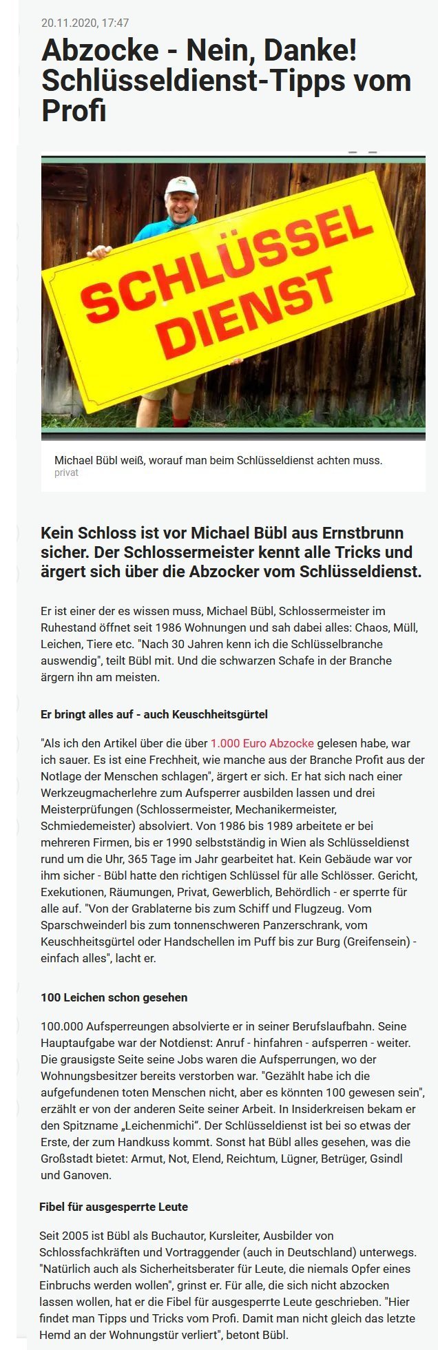 abzocke-nein-Danke-heute Abzocke Nein Danke Schlüsseldienst Tipps von der HEUTE