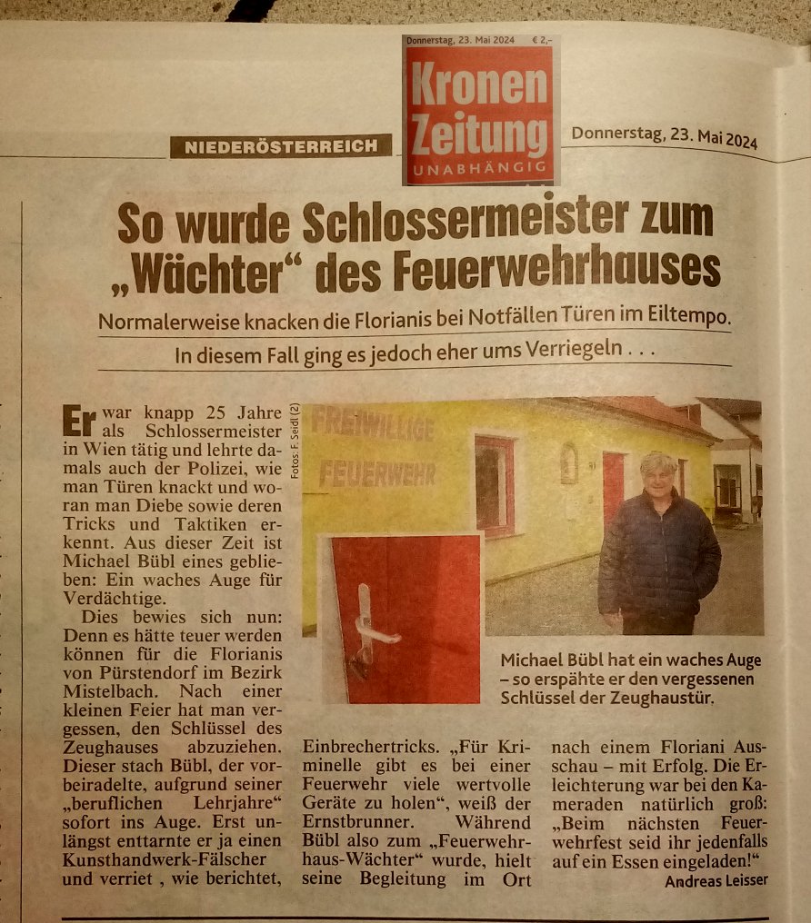 feuerwehr-krone-print-50 Bericht in der Kronenzeitung über Michael Bübl und die Feuerwehr