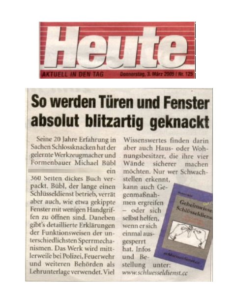 heute-tueren-fenster-knacken So werden Türen und Fenster geknackt - Geheimwissen Schlüsseldienst in der Heute